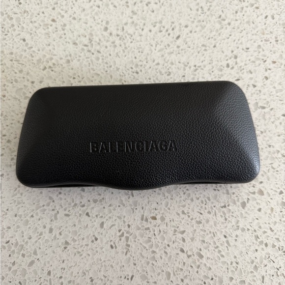 Balenciaga Accessories - - Balenciaga Black Eyeglass Case